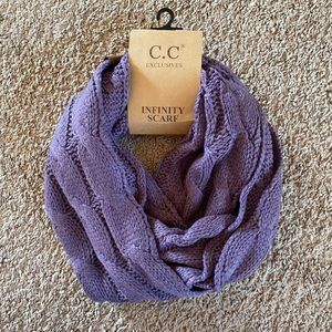 C.C. Exclusives Cable Knit Infinity Scarf